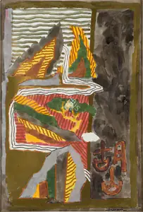 Husain, M.F. (Artist). Untitled (From the China Series), n.d. | Painting