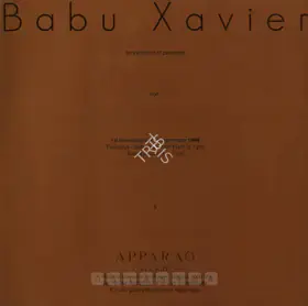 Xavier, Babu (Artist). Babu Xavier, 1999 | Solo Exhibition Invitation | 00859767