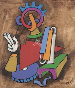 Husain, M.F. (Artist). Untitled, n.d. | Painting