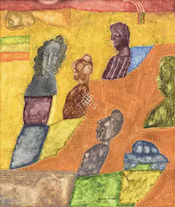 Singh, Arpita (Artist). Untitled, 1984 | Painting