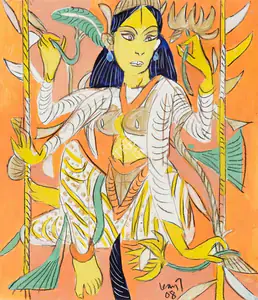 Subramanyan, K.G. (Artist). Untitled, n.d. | Painting
