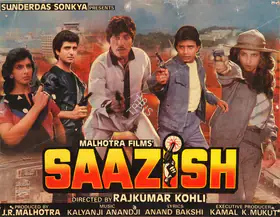 Malhotra, J.R. (Producer), Saazish, 1988 | Song-Synopsis Booklet