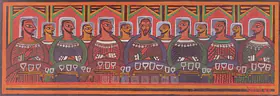 Roy, Jamini (Artist). The Last Supper, n.d. | Painting