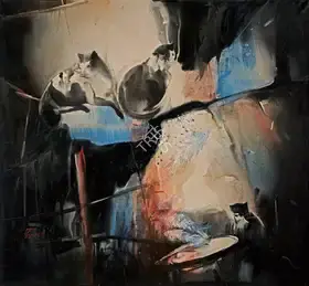 Maity, Paresh (Artist). Untitled, 1991 | Painting