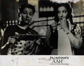 Pathare, Jaywant (Cinematographer), Aah, 1953 | Lobby Card