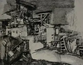 Ramkumar (Artist). Untitled, 1965 | Drawing