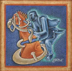 Gujral, Satish (Artist). Untitled, 2011 | Painting