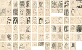 Souza, F.N. (Artist). A Sketchbook from 1961, 1961 | Drawing
