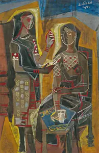 Dave, Shanti (Artist). Untitled, 1955 | Painting