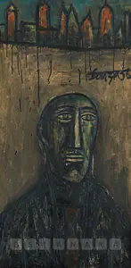 Souza, F.N. (Artist). The Student, 1956 | Painting