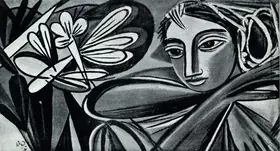 Keyt, George (Artist). Reverie, 1944 | Painting