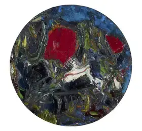 Raza, S.H. (Artist). Nature, 1970 | Painting