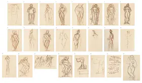 Baij, Ramkinkar (Artist). Untitled, n.d. | Drawing