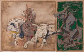 Husain, M.F. (Artist). Untitled, 1967 | Painting