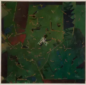 Haloi, Ganesh (Artist). Untitled (Abstract), 2001 | Painting
