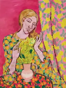 Delteil, Maite (Artist). Untitled, n.d. | Painting