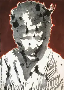 Kallat, Jitish (Artist). Untitled, 2002 | Painting