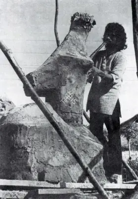 Unknown (Photographer). P.S. Nandhan at Work, n.d. | Contemporary Photograph