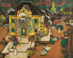 Raiba, A.A. (Artist). City Of Murals, 1984 | Painting