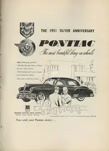 General Motors India (Advertiser). The 1951 Silver Anniversary, 1951 | Advertisement