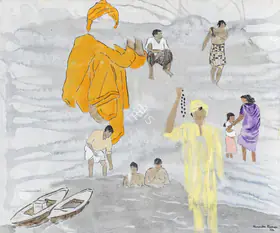 Kumar, Sunita (Artist). Untitled (Varanasi), 2006 | Painting