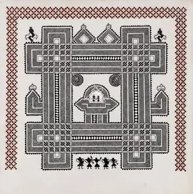 Gademane, Lakshmi (Artist). Untitled (Chittara Art), n.d. | Painting