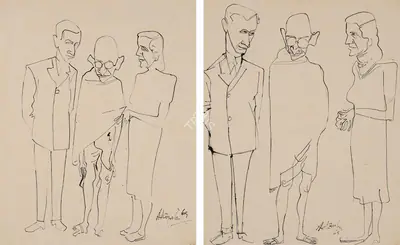 Adimoolam, K.M. (Artist). Untitled, 1969 | Painting