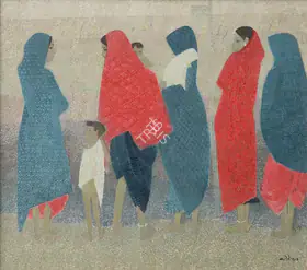 Bendre, N.S. (Artist). Untitled, n.d. | Painting