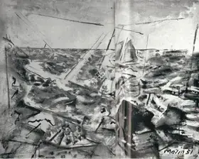 Marin, John (Artist). Sea Piece, 1951 | Painting