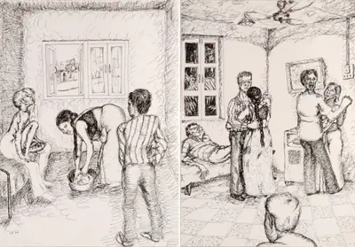 Patwardhan, Sudhir (Artist). Untitled, 1988 | Drawing