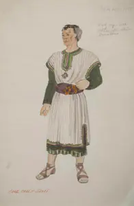 Wyler, William (Director), Ben-Hur, 1959 | Costume Sketch