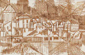 Souza, F.N. (Artist). Untitled, 1959 | Painting