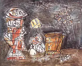 Souza, F.N. (Artist). Still Life, 1961 | Painting