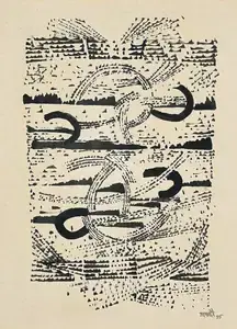 Gaitonde, V.S. (Artist). Untitled, 1985 | Drawing