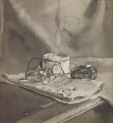 Pyne, Ganesh (Artist). Untitled, 1956 | Painting