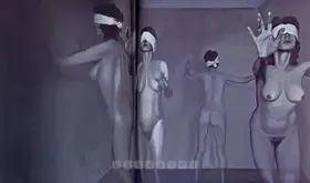 Chowdhury, Barun (Artist). Blind Folded Womans, 2006 | Painting