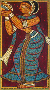 Roy, Jamini (Artist). Pujarini, n.d. | Painting