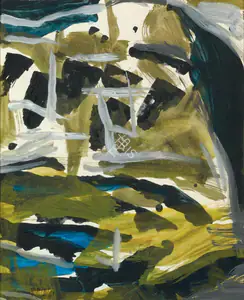 Raza, S.H. (Artist). Untitled, 1981 | Painting