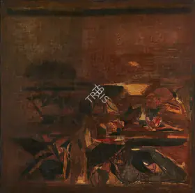 Raza, S.H. (Artist). Untitled, 1976 | Painting