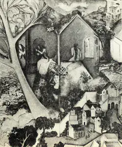 Sheikh, G.M. (Artist). About Waiting and Wandering, 1981 | Painting