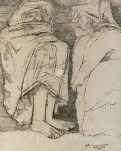 Khanna, Krishen (Artist). Untitled, 1996 | Drawing