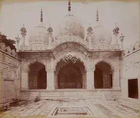 Bourne, Samuel (Photographer). The Moti Musjid Delhi, c.1865-1866 | Antiquarian Photograph