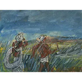 Mookherjea, Sailoz (Artist). Untitled, c.1940 | Painting