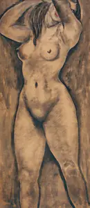 Ara, K.H. (Artist). Untitled (Nude), n.d. | Painting