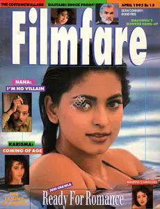 Ahmed, Rauf (Editor). Filmfare, 01 April 1993 | Magazine | 00793909