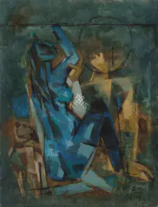 Husain, M.F. (Artist). Mithun III, 1963 | Painting