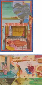 Sheikh, Nilima (Artist). Untitled (Unfaithful Husband), 1983 | Painting