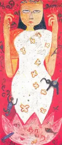 Muralidharan, K. (Artist). Lakshmi, 2001 | Painting