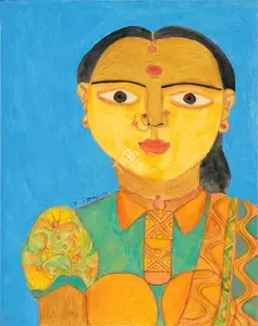 Goud, K. Laxma (Artist). Untitled, n.d. | Painting