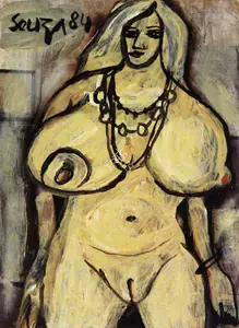 Souza, F.N. (Artist). Untitled, 1984 | Painting